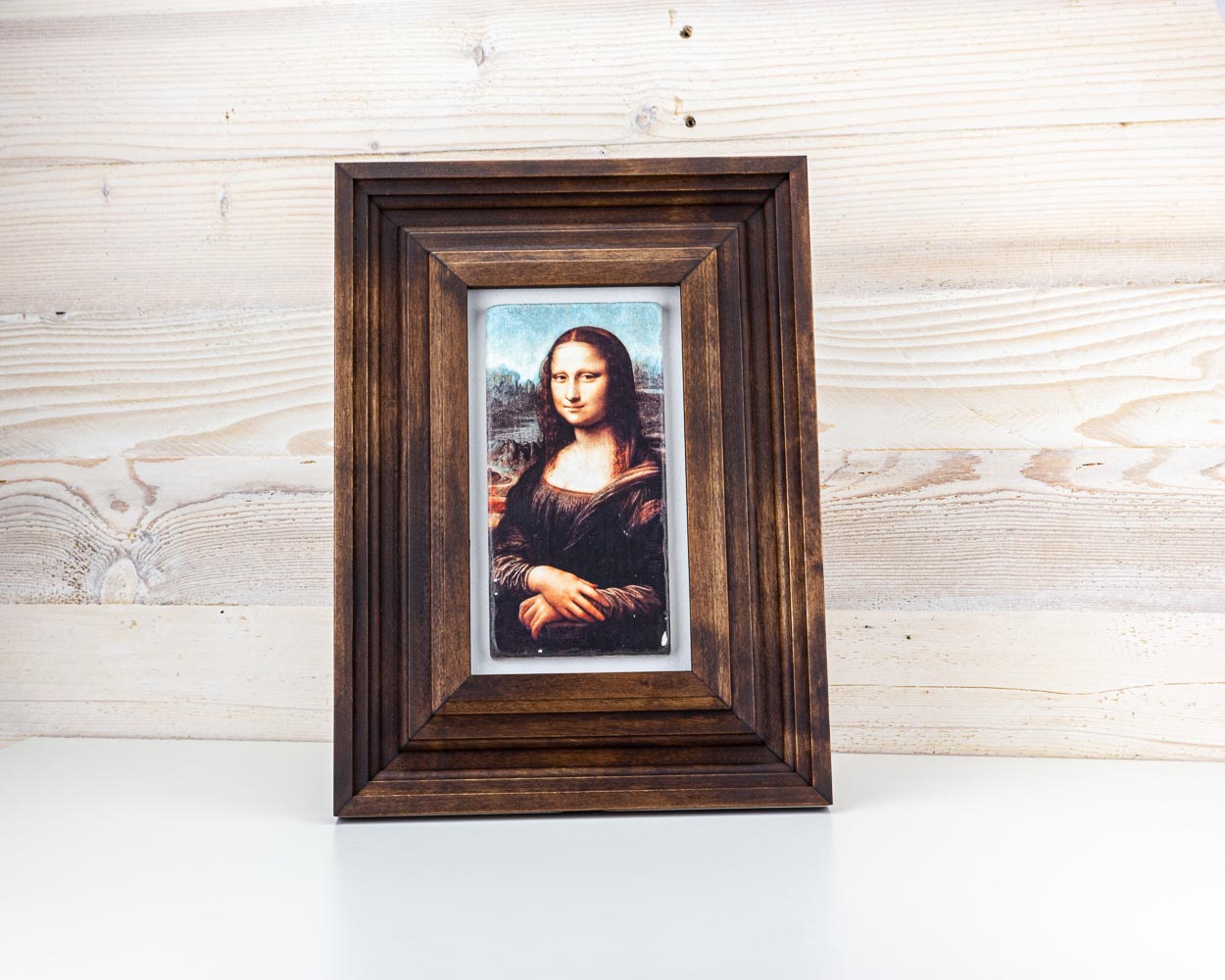 Special order - 19 x 27 Classic style wood picture frame, DARK WALNUT, hand stained, wood shops frame, canvas frame, portrait