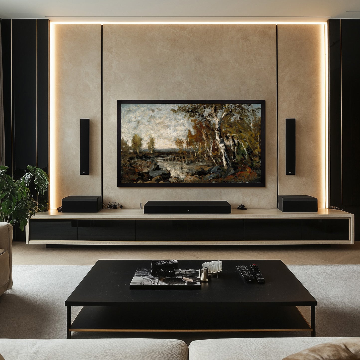 Modern TV frame for Samsung The frame