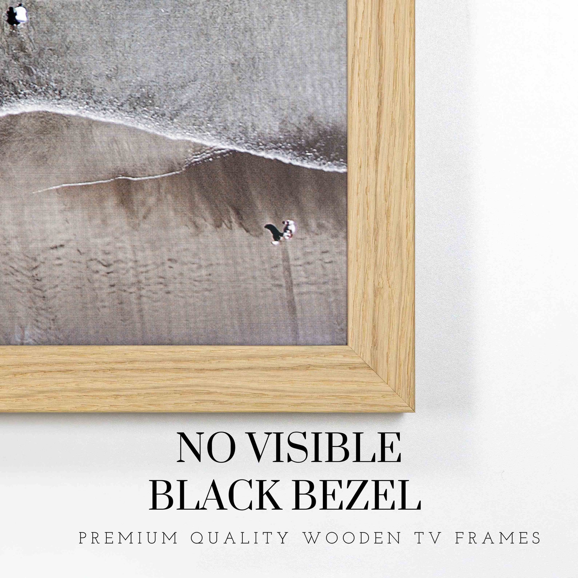 Quality Wooden TV frame for Samsung 