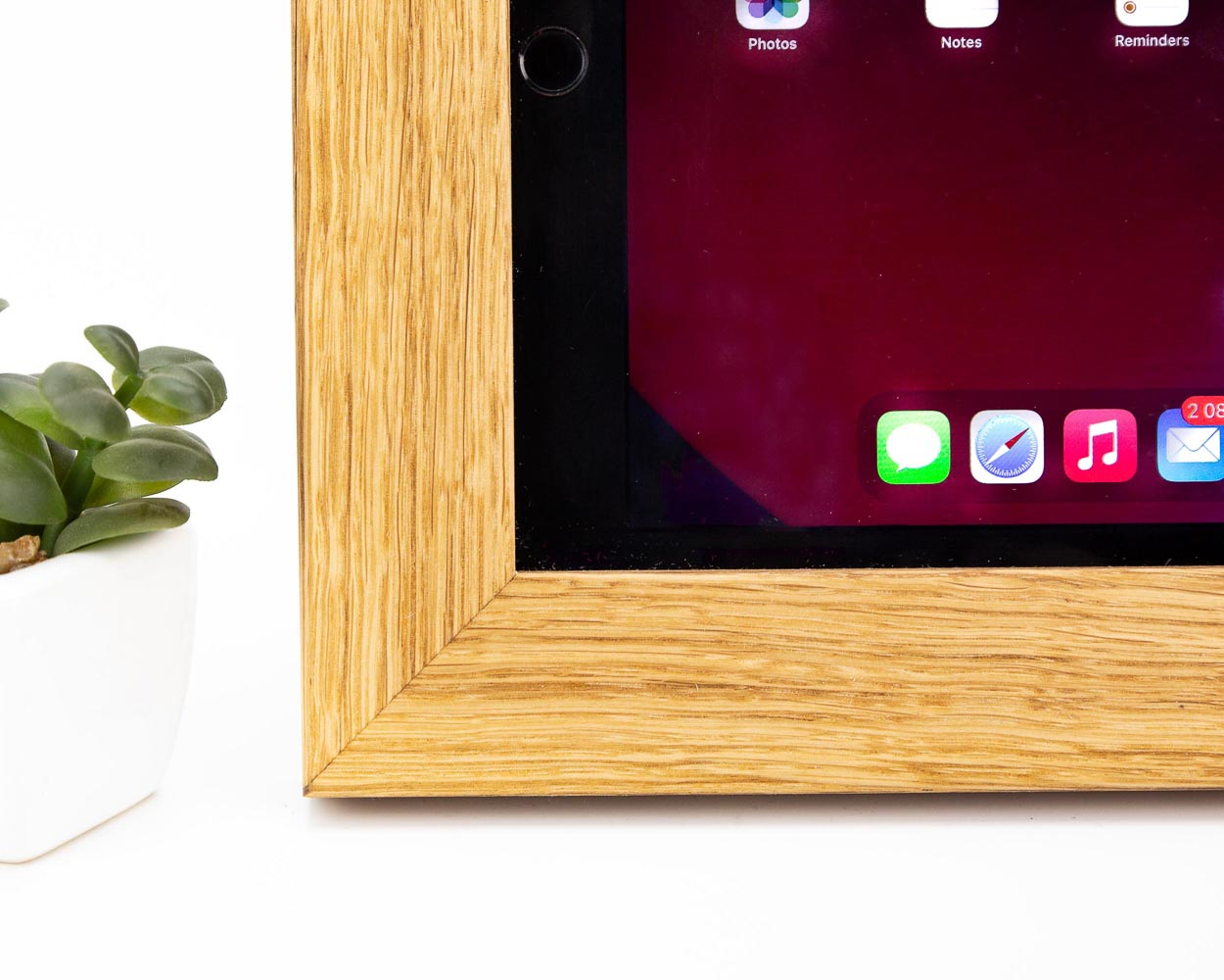 Tablet Wall Mount Wood Frame Apple Ipad Mini Air Pro 12.9 Pro 11 Pro –  Father Son Crafts