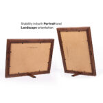Brown Modern Design Photo Frame from Solid Birch Hardwood 32 mm - Image 6