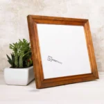 Honey Vintage Design Brown Photo Frame from Solid Birch Hardwood - Image 7