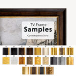 Contemporary Style TV Frame Samples
