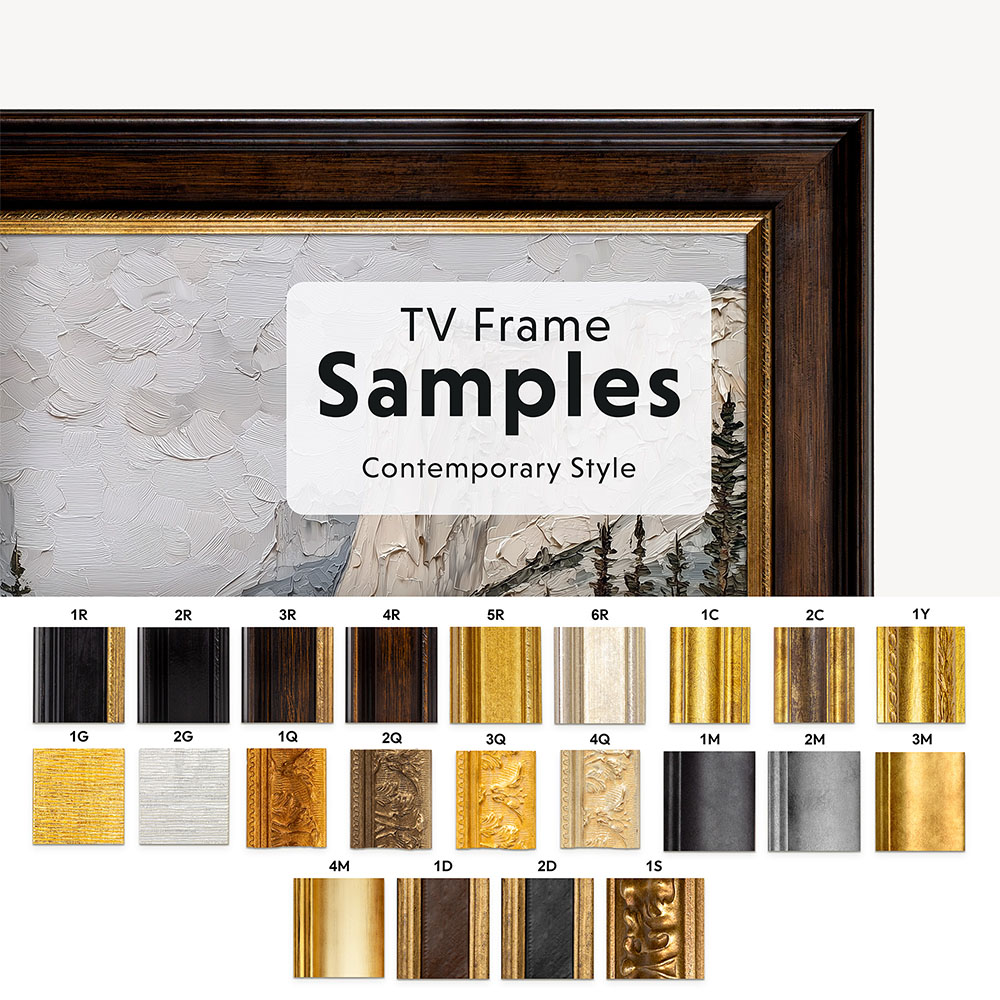 TV Frrame Samples Contemporary Style Contemporary Style TV Frame Samples - Image 1