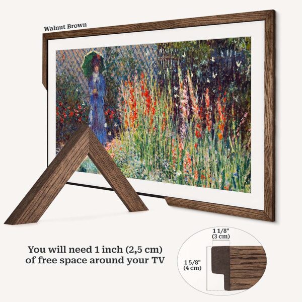 Thin Colorful OAK TV Frame