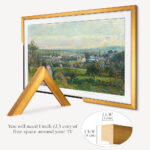 Clear, easy-to-follow sizing guide that helps you verify measurement requirements to ensure a perfect, hassle-free fit around your TV screen.