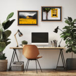 Thin Cherry Hardwood 1/2" Picture Frame - Image 6