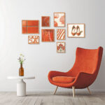 Thin Cherry Hardwood 1/2" Picture Frame - Image 5