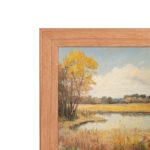 Thin Cherry Hardwood 1/2" Picture Frame - Image 7