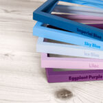 Slim Colorful Picture Frame, Vibrant and Pastel Colors, 1/2 Thin Edge - Image 7