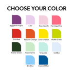 Slim Colorful Picture Frame, Vibrant and Pastel Colors, 1/2 Thin Edge - Image 3