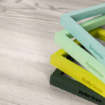 Slim Colorful Picture Frame, Vibrant and Pastel Colors, 1/2 Thin Edge - Image 8