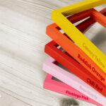 Slim Colorful Picture Frame, Vibrant and Pastel Colors, 1/2 Thin Edge - Image 6