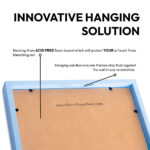 Slim Colorful Picture Frame, Vibrant and Pastel Colors, 1/2 Thin Edge - Image 5