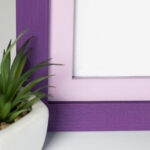 Eggplant Purple and Lilac Picture frame - Image 10