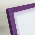 Eggplant Purple and Lilac Picture frame - Image 5