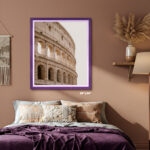 Eggplant Purple and Lilac Picture frame - Image 9