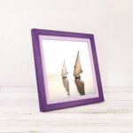 Eggplant Purple and Lilac Picture frame