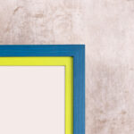 EventFrame custom two tone frame for posters and prints, handmade to order for sizes from 8 x 10 to 32 x 40