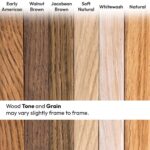 Premium EventFrame handcrafted solid oak frame with a bold 1.25" chunky design and smooth rounded edges. Perfect for custom art prints, these frames come in six stains and fit all standard poster sizes including 5x7, 11x17, and 20x30.