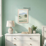 Hand-finished EventFrame solid oak picture frame featuring a 1.25-inch chunky profile and unique rounded corners. The natural wood grain is visible through a premium linseed oil finish. Ideal for custom gallery walls and popular art sizes like 12x12, 11x14, and 24x36 inches.