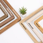 Different varieties of oak wood 23 mm wide picture frame in various stains. Custom size picture frames, A5, A3, A4, 4x6, 9x11, 8x10, 8x12, 8x8