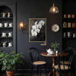 Custom oak picture frame by EventFrame, handmade from solid wood with slim 14mm profile. Sizes from 5 x 7 to 24 x 36 for prints, posters, and wall art.