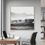 EventFrame creative workspace frame for posters and inspiration boards, custom size for 18 x 24 and 27 x 40 prints