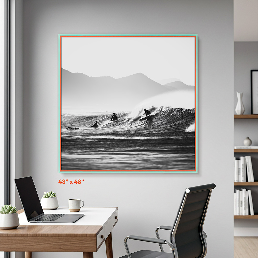 EventFrame creative workspace frame for posters and inspiration boards, custom size for 18 x 24 and 27 x 40 prints