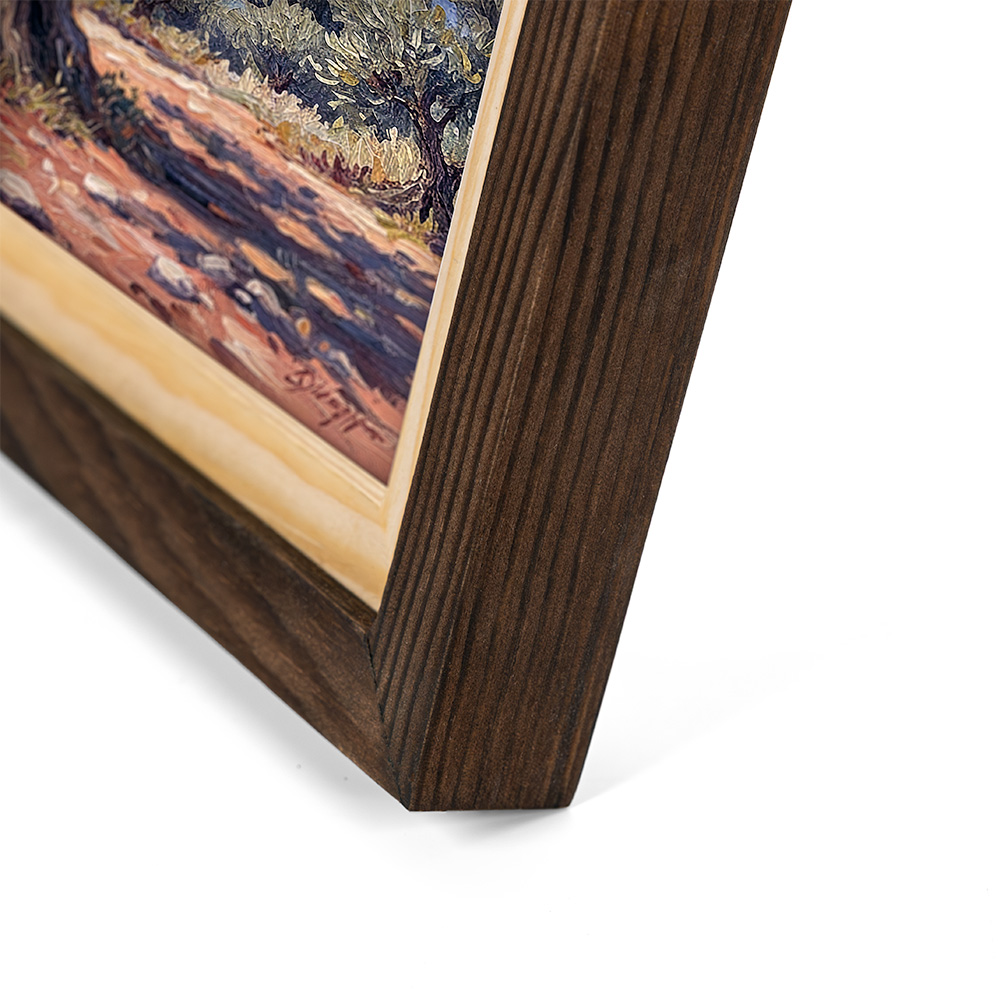 Natural and Walnut Picture Frame - Image 8