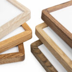 Round Corner Thin Edge 14 mm Oak Picture Frame