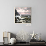 Round Corner Thin Edge 14 mm Oak Picture Frame - Image 14