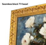 Ornate TV Frames: Champagne and Gold, Antique Gold, Silver - Image 9