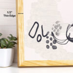 Super Slim Birch Hardwood 14 mm Picture Frames - Image 2