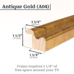 Thin Gold TV Frames - Image 13