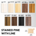Stained Pine Wooden TV Frames - Image 3