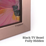 Metallic Wood TV Frames: Rose Gold, Brass & Silver - Image 10