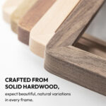 Round Corner Hardwood 23 mm Picture Frame - Image 3