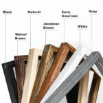 Rustic Brushed Solid Pine 20 mm Picture Frame - Image 5