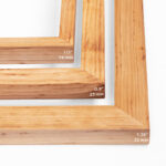 Alder Wood Picture Frame, 3 Width Options - Image 6