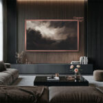 Metallic Wood TV Frames: Rose Gold, Brass & Silver - Image 9