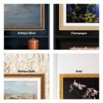 Ornate TV Frames: Champagne and Gold, Antique Gold, Silver - Image 12