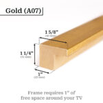 Thin Gold TV Frames - Image 17