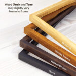 Super Thin Birch Hardwood Picture Frame in 4 Colors - Image 10