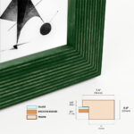 Colorful Striped Birch Picture Frame - Image 6