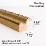 Thin Ornate TV Frames - Image 5