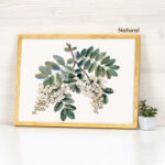 Super Thin Birch Hardwood Picture Frame in 4 Colors - Image 6