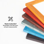 Colorful Striped Birch Picture Frame - Image 2