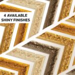 Ornate TV Frames: Champagne and Gold, Antique Gold, Silver - Image 4