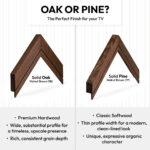 Oak & Pine TV Frames - Image 3